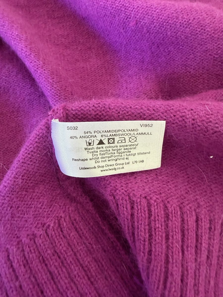 Giacche: PURPLE WOOL CARDIGAN – Nuovo (secondo la descrizione) da Genève venduto da yav_9r9f 2