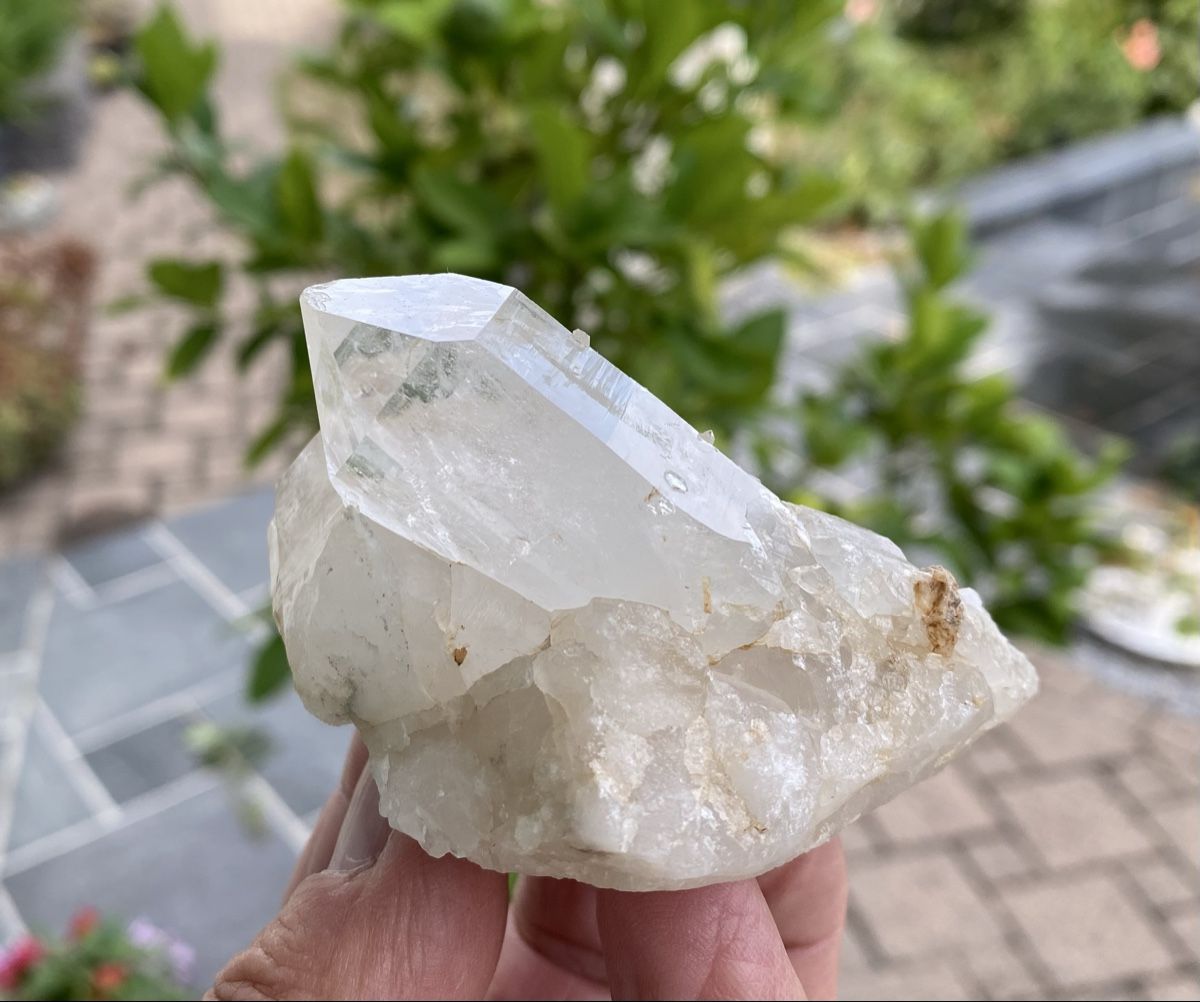 Mineralien & Heilsteine: Bergkristall Wergenstein Graubünden  – Gebraucht aus Selzach von 321compac 6