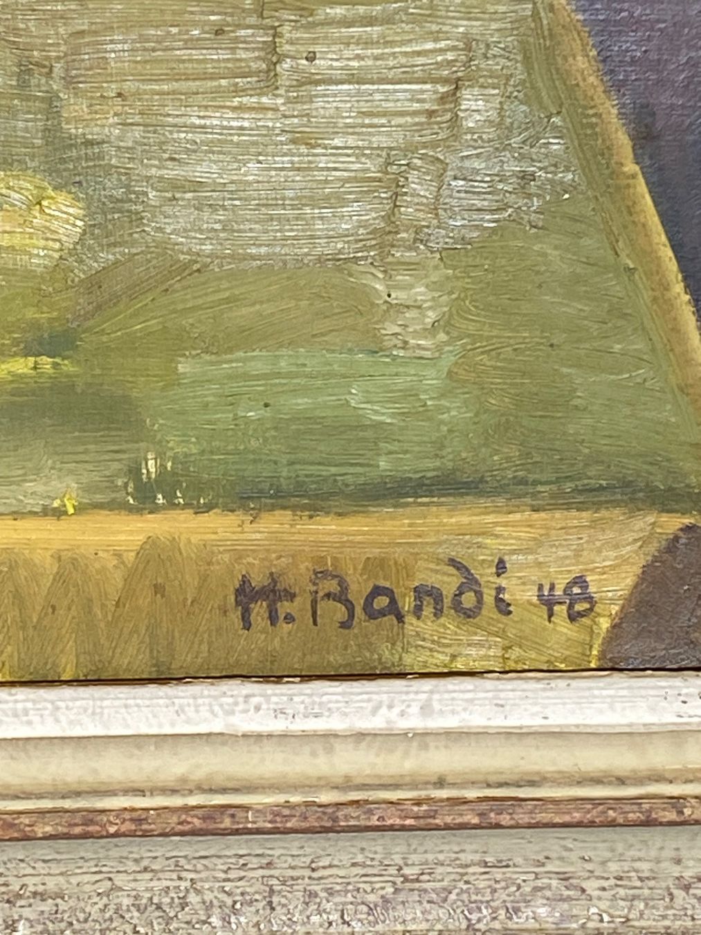 Dipinti: Ölgemälde Hans Bandi 1948/ Gross🌻🌻🌻 – Usato da Utzigen venduto da Lasagne99 3