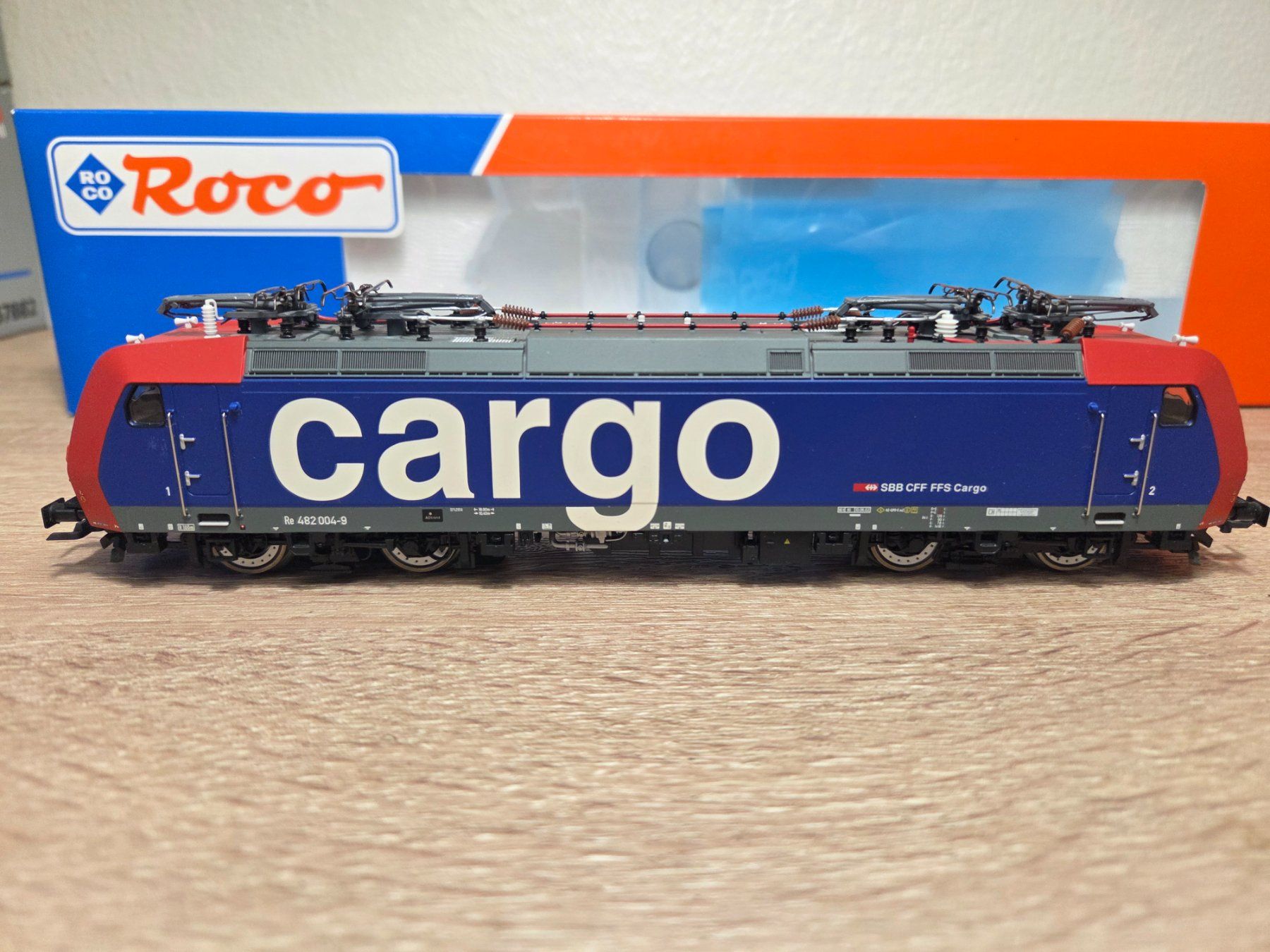Roco Modellini di ferrovie: Roco 69591 E-Lok Re 482 Cargo SBB Digital H0 – Usato da St-Aubin-Sauges venduto da Lo_Go