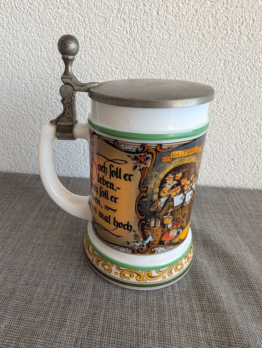 Bicchieri: Bierkrug Original BMF GASTHAUS Karolinger 70er80er – Usato da Bern venduto da ari_66yc 2