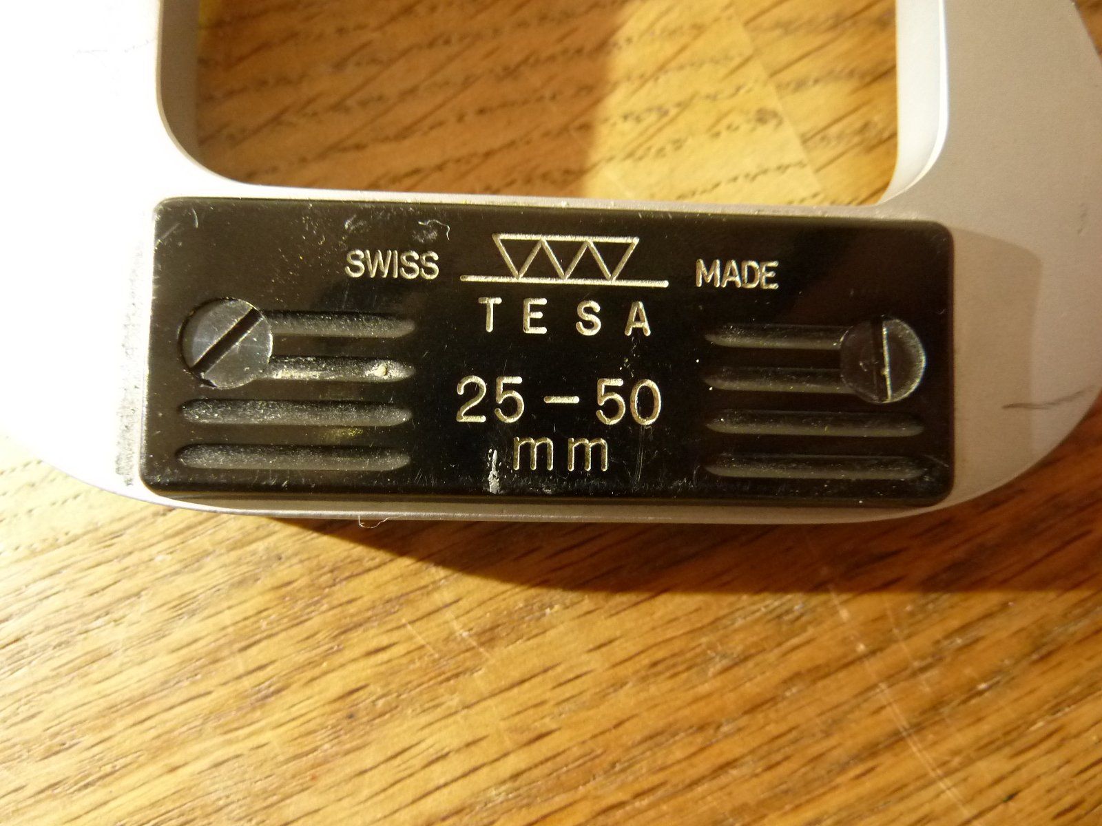Tesa Misurare: TESA Swiss Made Micrometer 25 - 50 – Usato da Hochfelden venduto da  1