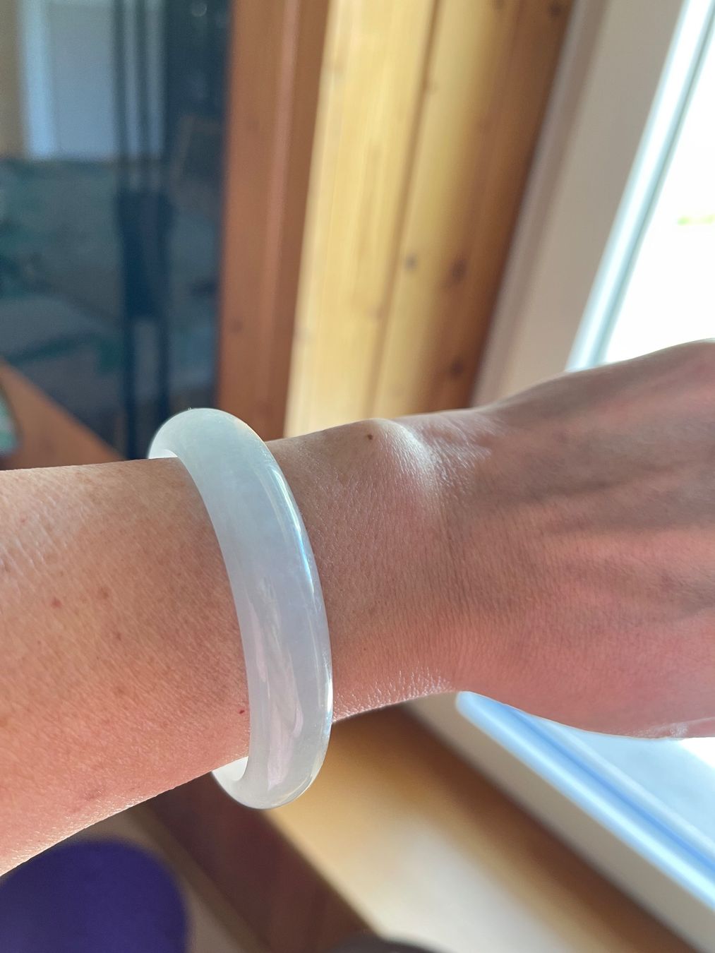 Bracciali & Braccialetti: Jade Armreif aus China – Nuovo e nell'imballaggio originale da Kriens venduto da Angie88