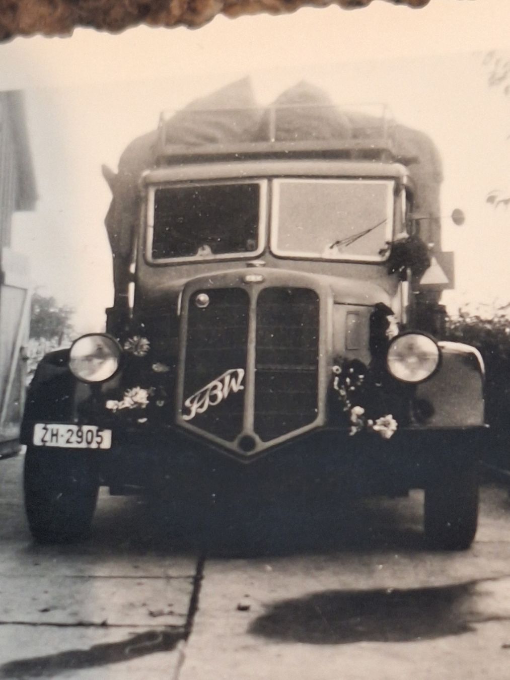 FBW Autocarri: Originalfoto FBW Lastwagen Militär – Usato da Schaffhausen venduto da RicardoSchaffhausen 1