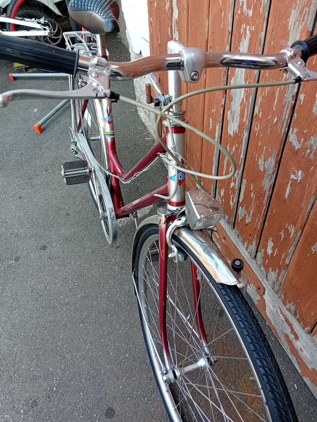 Swiss Velos: Damenvelo rot – Gebraucht aus Wegenstetten von 1000er 2