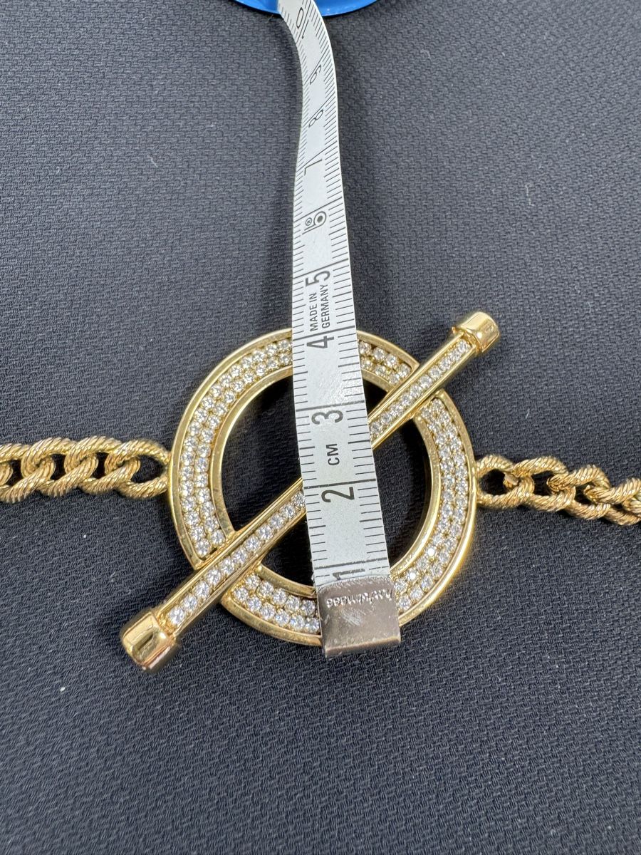 Ketten: Blumarine Gold Tone Toggle Bracelet - Elegant Statement! – Gebraucht aus Hurden von rac_wyf8 4
