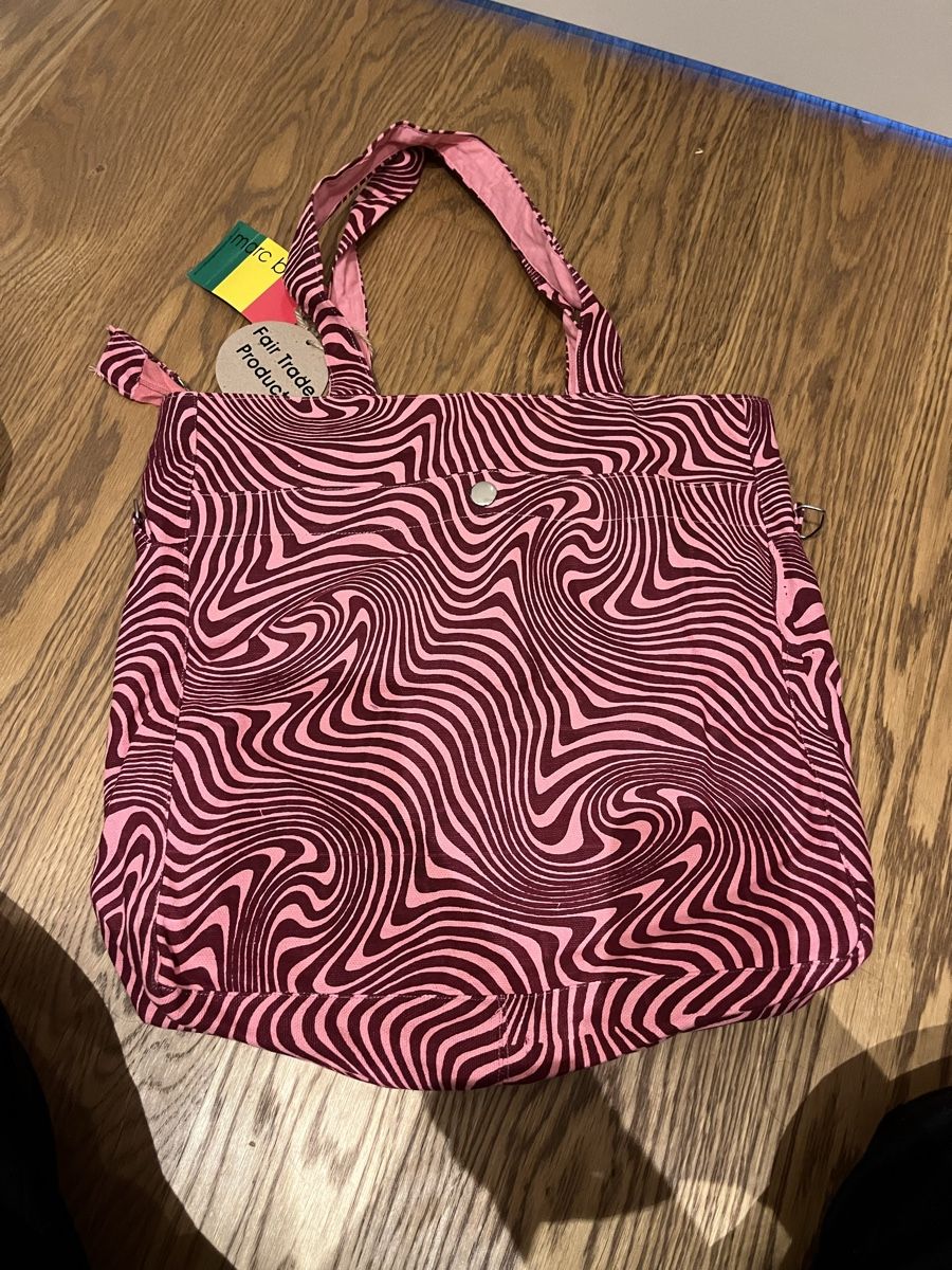 Borse da donna: Stofftasche pink mit Reissverschluss – Nuovo e nell'imballaggio originale da Zürich venduto da car_cr6w 4