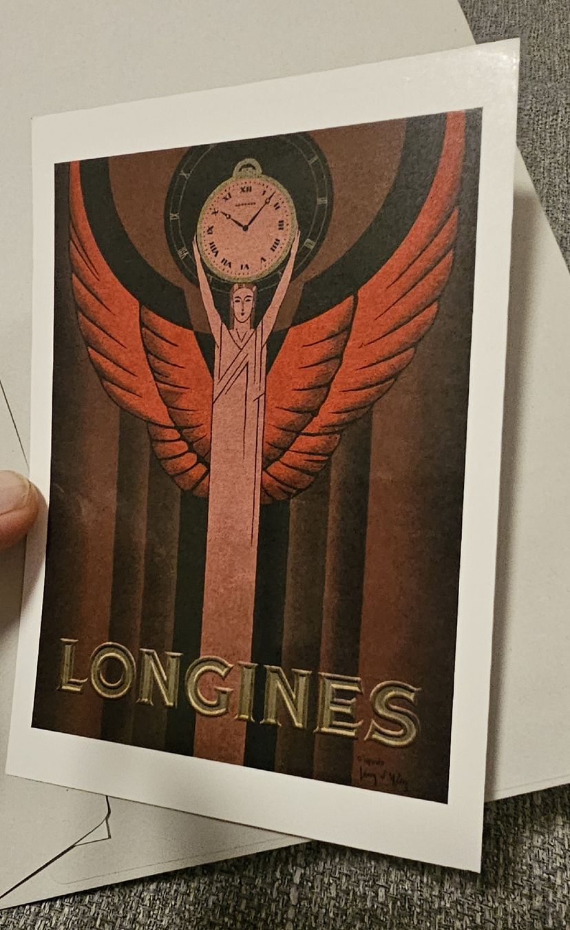Ansichtskarten: LONGINES Carte postale 14.9cm × 10.5cm – Neu (gemäss Beschreibung) aus Genève von Fresko01 2