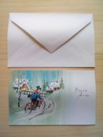 carte de vœux Bonne Année - neuve