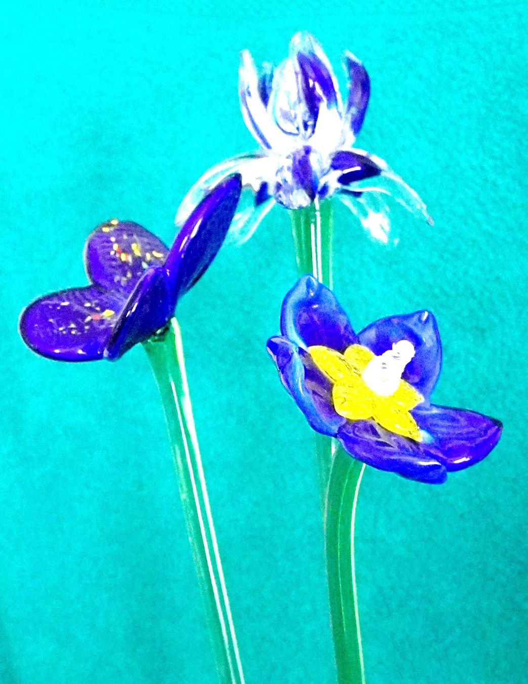 Murano Alle Dekorationen: Glasblumen Blumen aus Glas Murano – Neu (gemäss Beschreibung) aus Baar von 2cvbaar 1