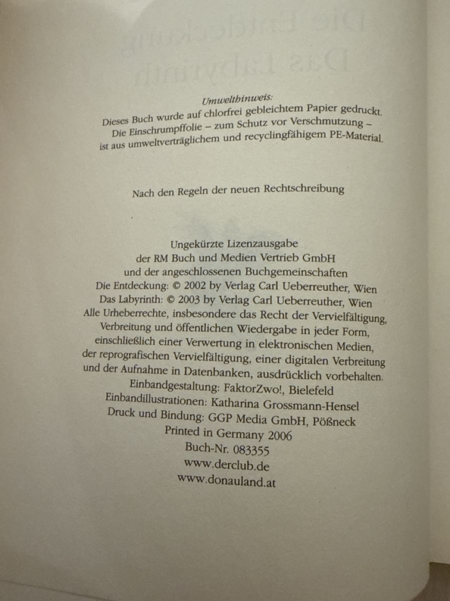 Bücher: Wolfgang Hohlbein: Drachenthal - Das Labyrinth – Neu (gemäss Beschreibung) aus Grenchen von NorHas 2
