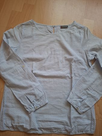 Bluse Street One blau gemustert Gr.  36
