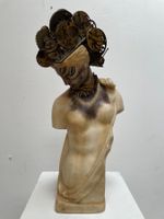 Serge Diakonoff sculpture collage peinte. Venus Milo Marbre