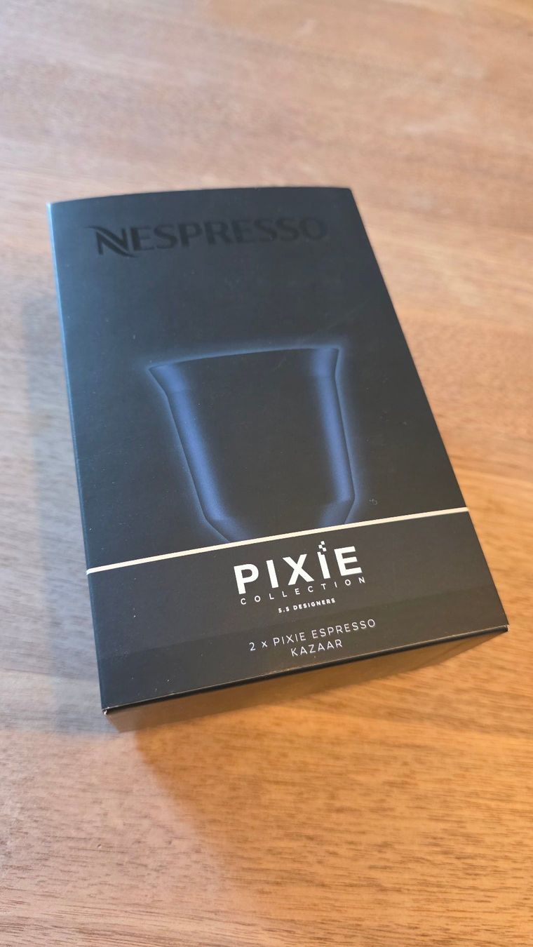 Nespresso Tassen: Nespresso Pixie Espresso Cups 2er Set farbrikneu – Neu und originalverpackt aus Hettlingen von Sailor2004
