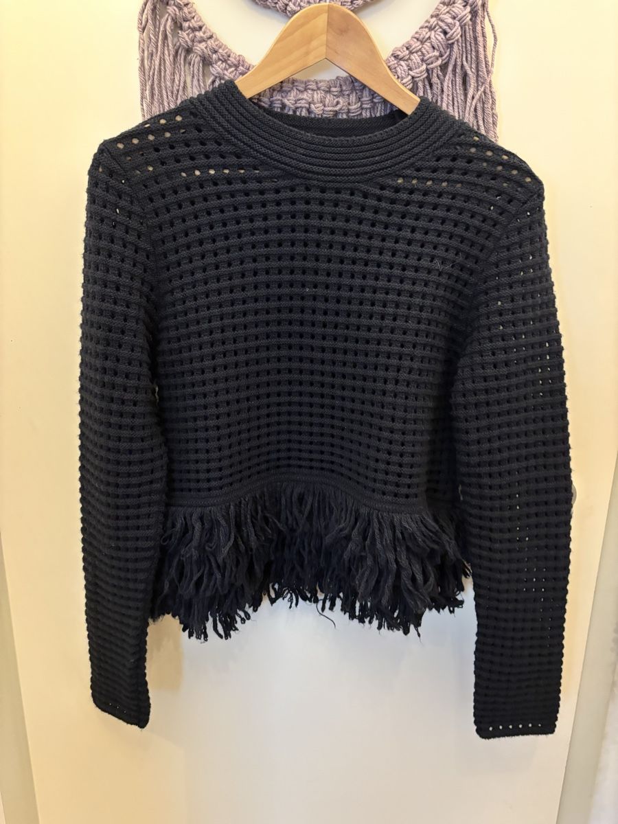 Zara Maglioni & Felpe: Zara Pullover Gr.L mit Fransen – Nuovo (secondo la descrizione) da St. Gallen venduto da heartbug