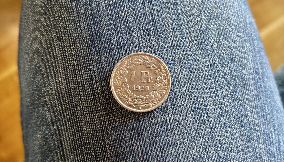 Alle Münzen: Pièce de 1franc suisse – Gebraucht aus Estavayer Le Lac von sico1260 2