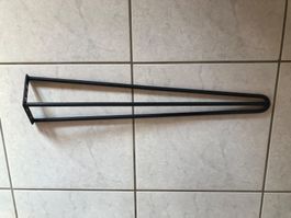 4 Spinnenbeine schwarz matt für Tisch/Hochbeet
