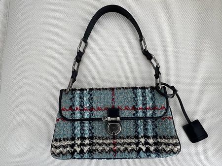Burberry Handtasche aus Tweed - Vintage