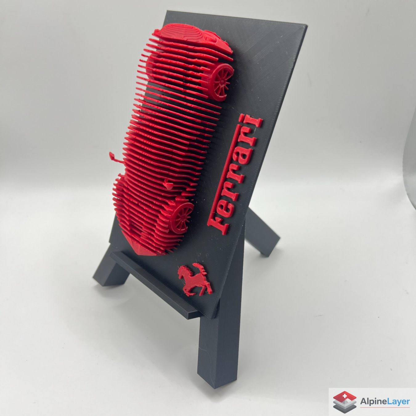 Altro in Decorazioni & Accessori: 3D Printed Photo Display Easel Stand White – Nuovo (secondo la descrizione) da Losone venduto da AlpineLayer 3