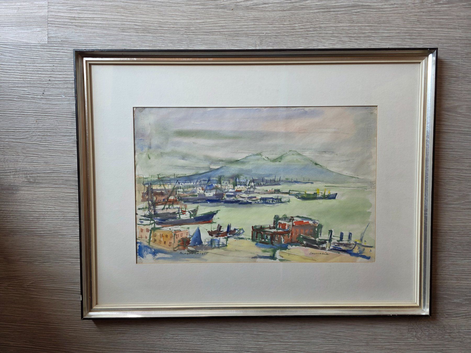 Dipinti: Gemälde Bild Aquarell Cornelia - Napoli 1955 – Usato da Walterswil BE venduto da Lonitti 8