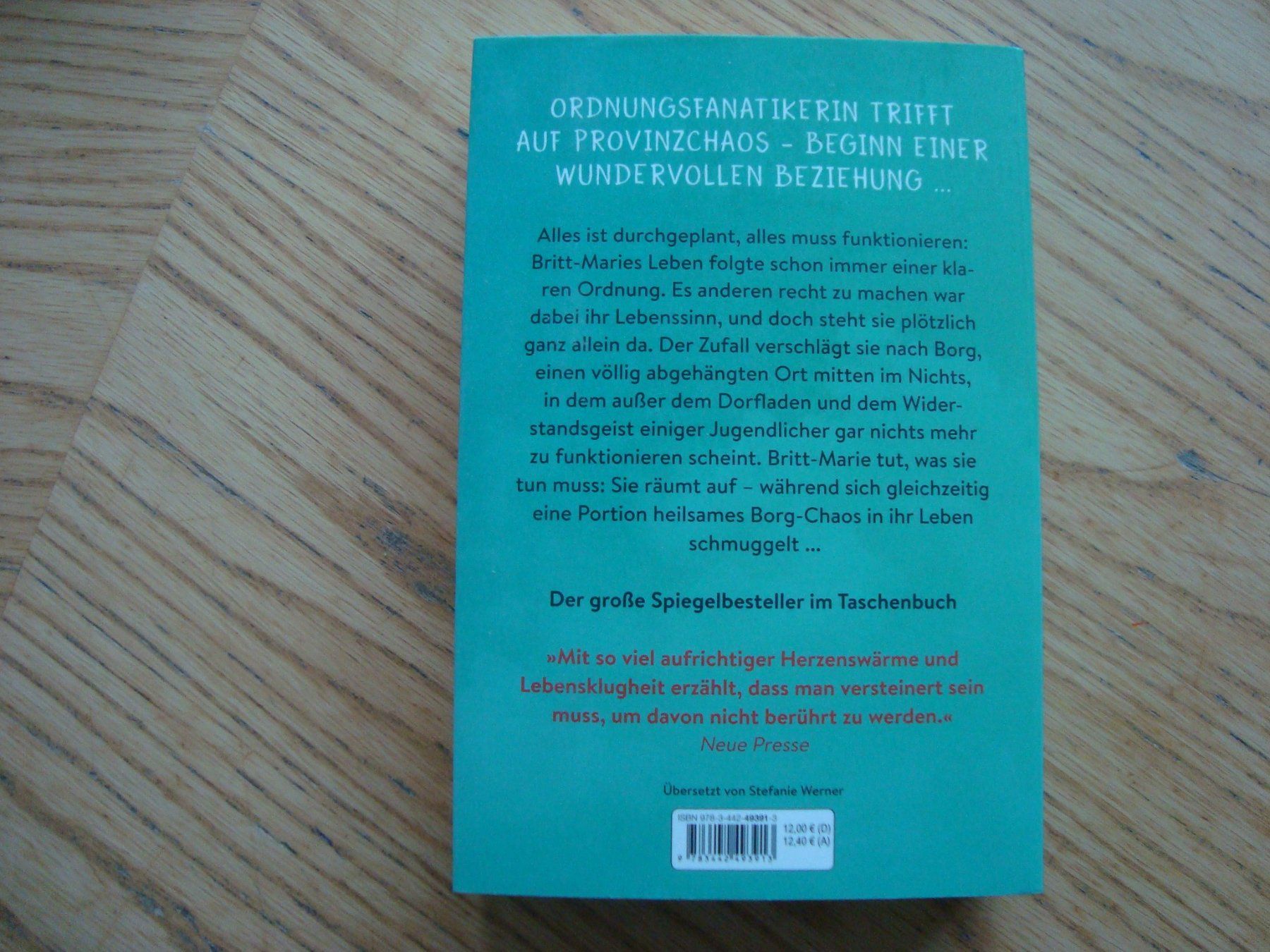 Libri: Frederik Backman (2 Bücher) – Usato da Aesch LU venduto da wysshan 4