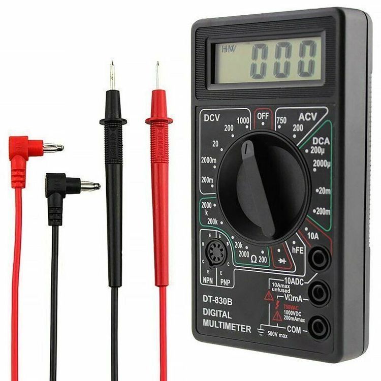 digital Multimeter Voltmeter Ampermeter Messgerät Voltmeter | Kaufen ...