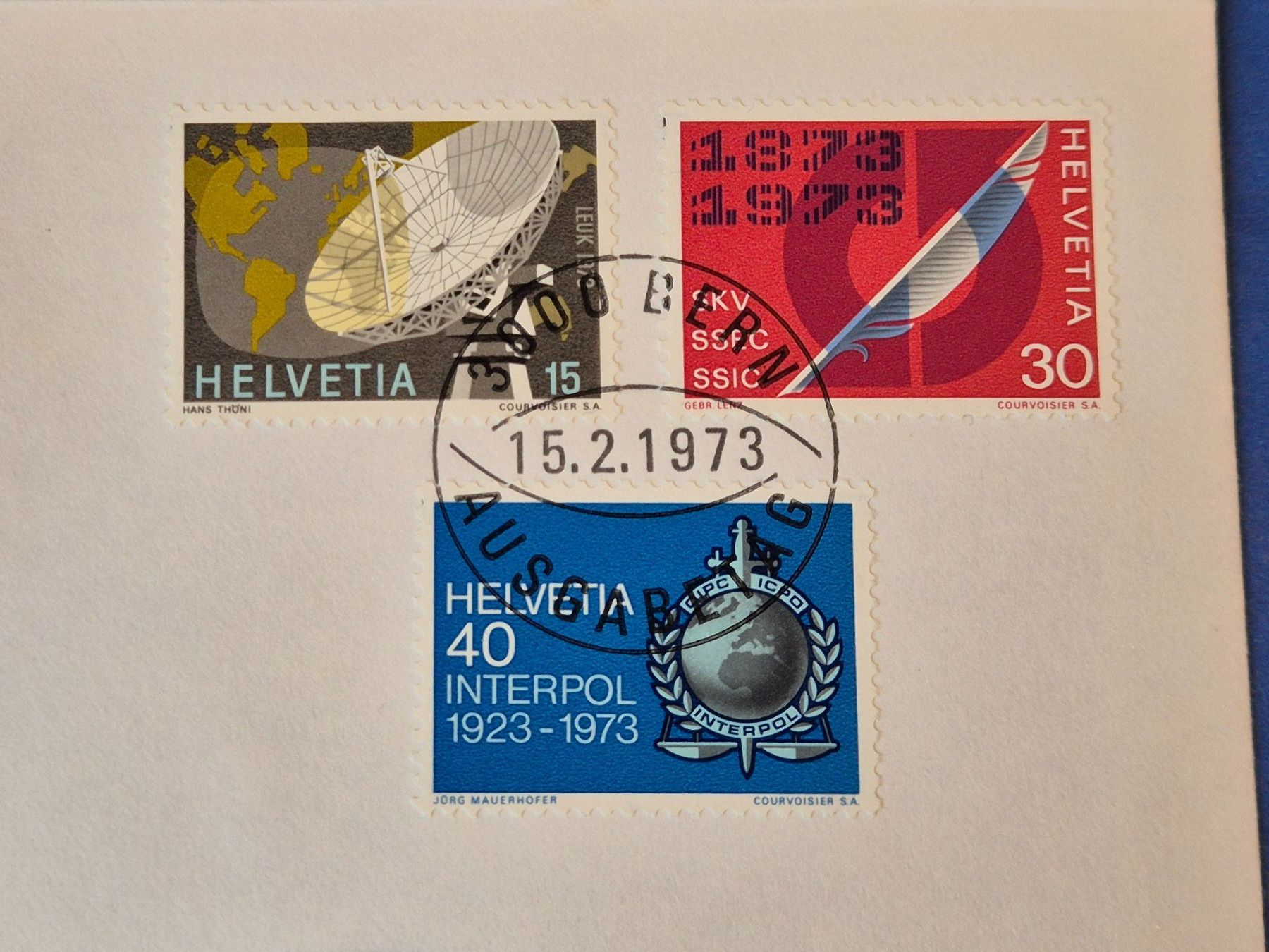 Alle Briefmarken: Bern Ersttagsbrief 15.2.1973 Sonderpostmarken abgestempelt – Neu (gemäss Beschreibung) aus Seewen SZ von SuperpumaDisplayTeam 1