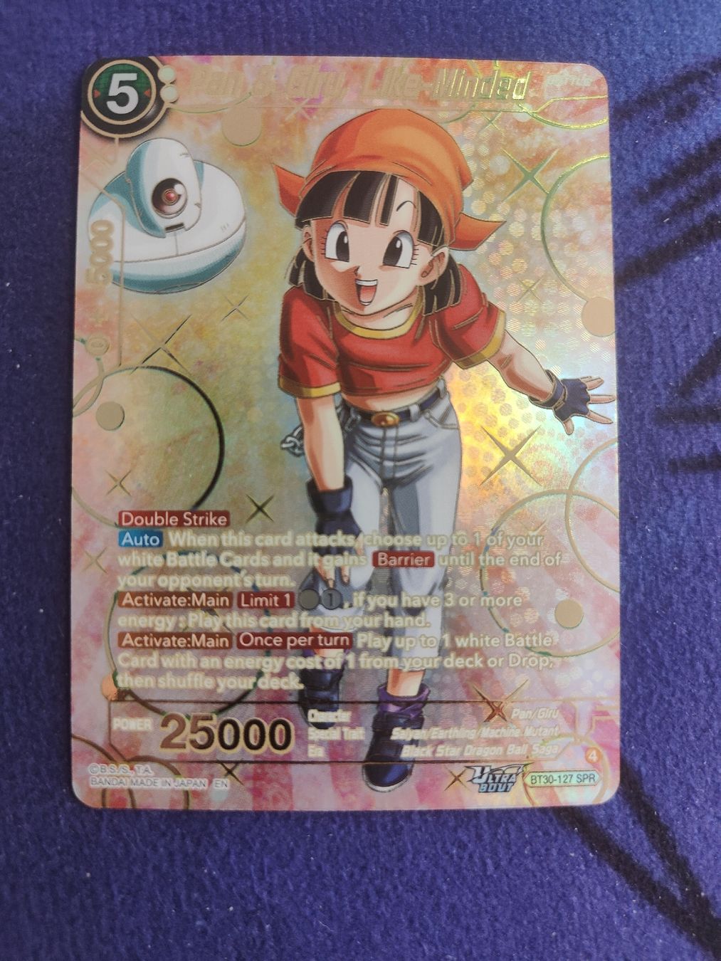 Bandai Carte collezionabili: Dragon Ball Pan & giru like minded – Nuovo (secondo la descrizione) da Schaan venduto da Pince_