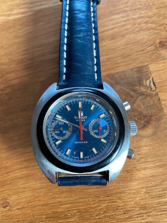 Vintage Tissot Seastar Navigator Chronograph Valjoux 7733