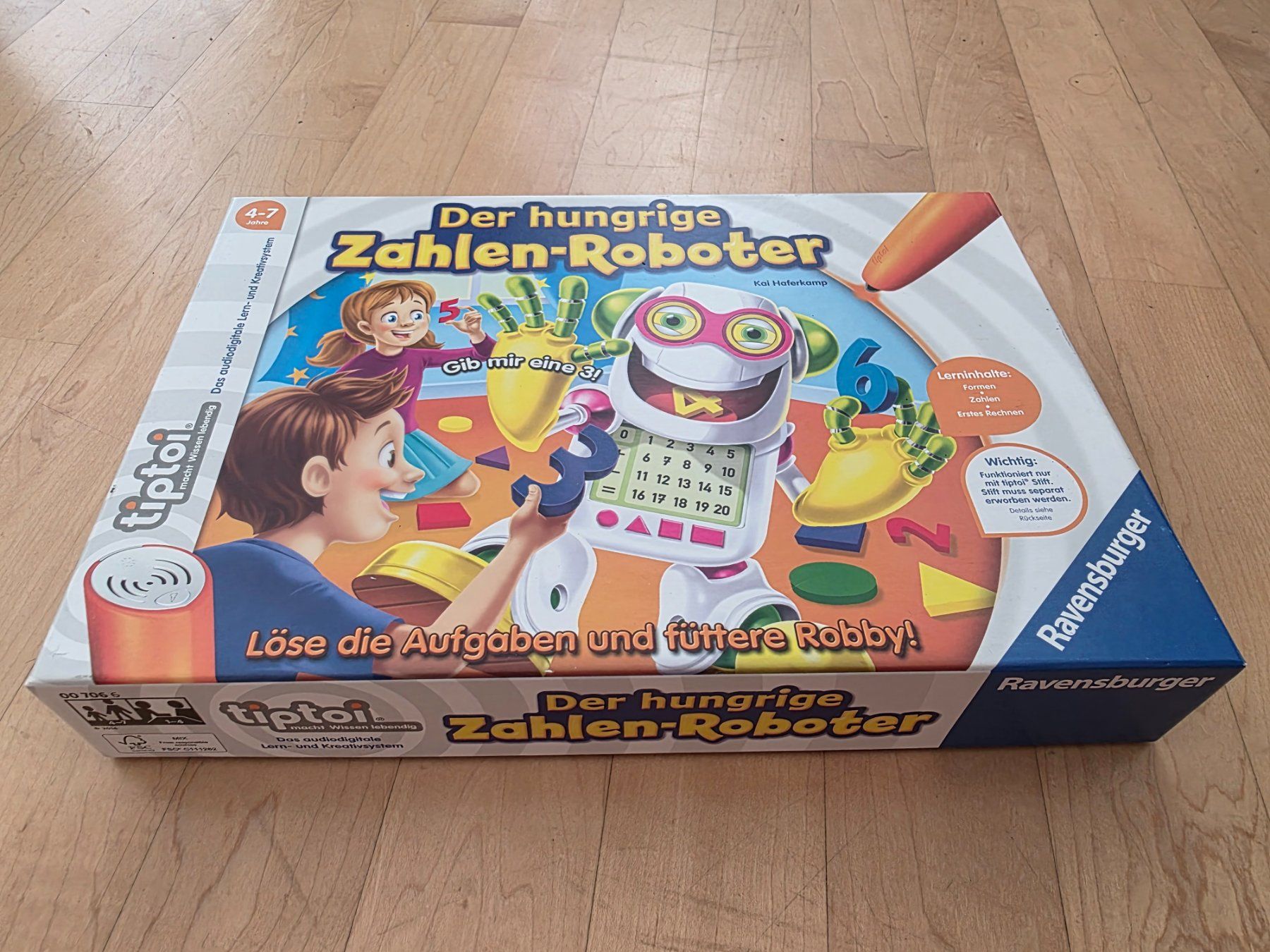 Tiptoi Giochi: Tiptoi Spiel: der hungrige Zahlen-Roboter – Usato da Steinhausen venduto da Guelosch 4