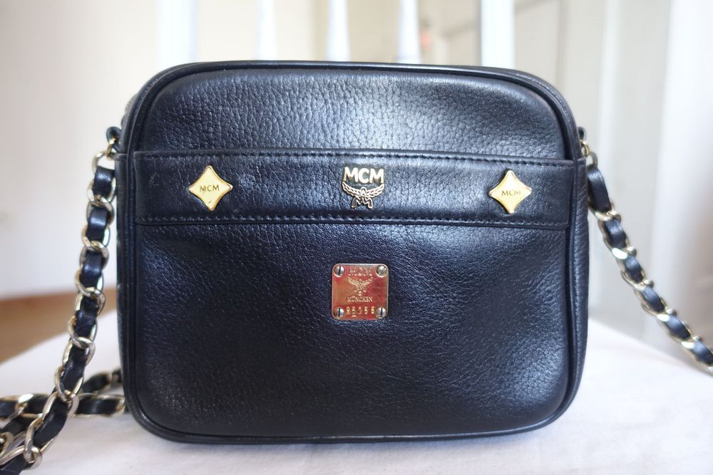 Original MCM Crossbody Bag aus Leder, Made in Germany Kaufen auf Ricardo