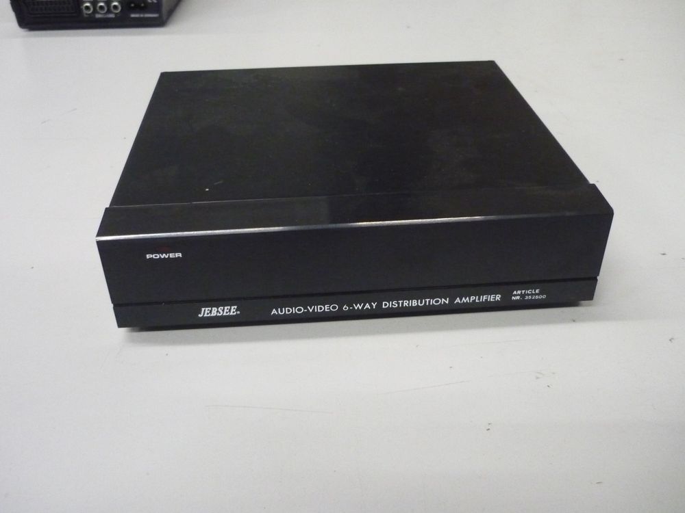 Jebsee Audio Video 6 Way Amplifier Cinch Kaufen auf Ricardo