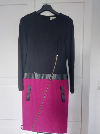 Kleid Designerkleid Wolle 38