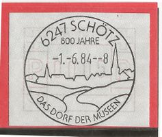 6247 SCHÖTZ SK87 EVT 01.06.84 auf ATM (FRAMA)