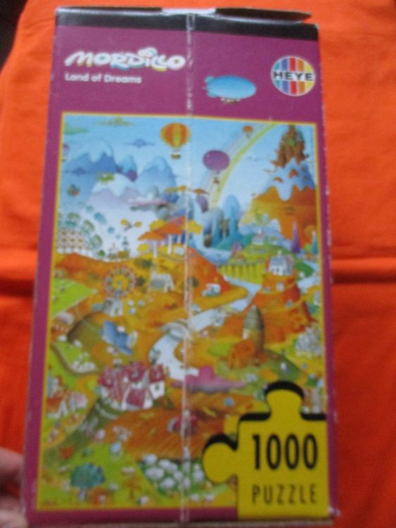 MORDILLO TARZAN HEYE Puzzle 1000 Teile komplett Poster Sammlerstück