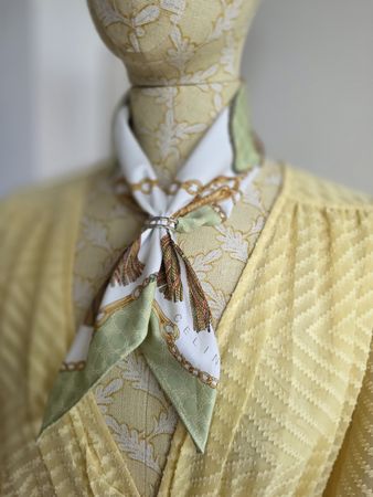 Vintage CELINE Tuch Baumwolle 50×50