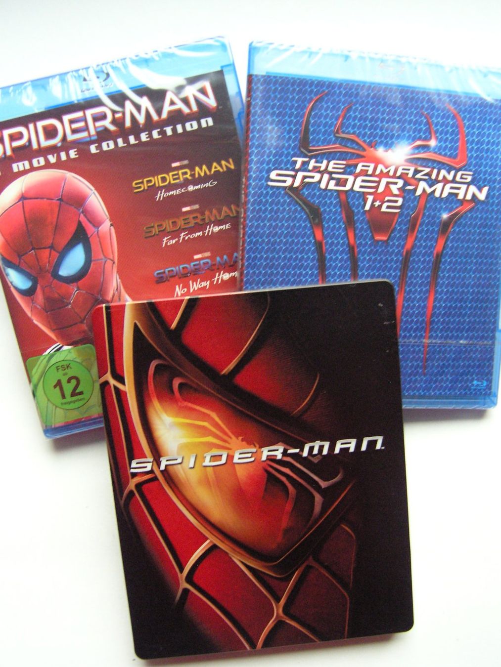 Tous les DVDs: SPIDER-MAN complete COLLECTION Bluray – Neuf (Voir description) à Zuzwil SG par vette13 8