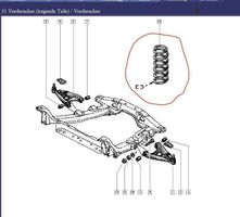 Renault Fahrwerksfeder  60 06 001 114