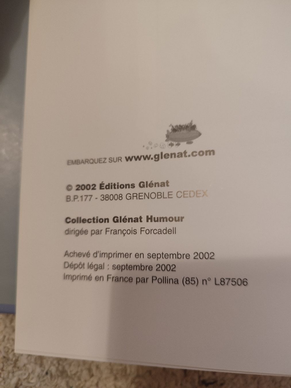 Comics: Quirit - Trente Douzième Dimension - EO - BE – Gebraucht aus Bougy-Villars von Vogue 1