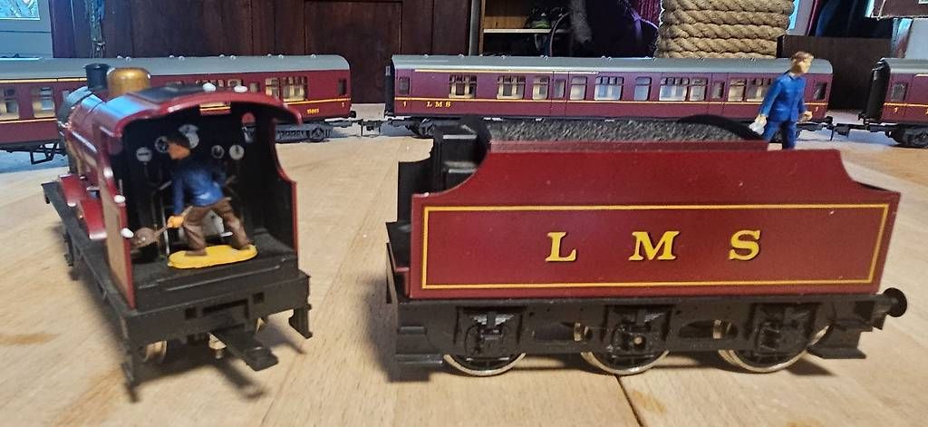 Modelleisenbahnen: Lima Spur 0 kompletter  LMS ZUG – Gebraucht aus Oberbalm von Drake60 7