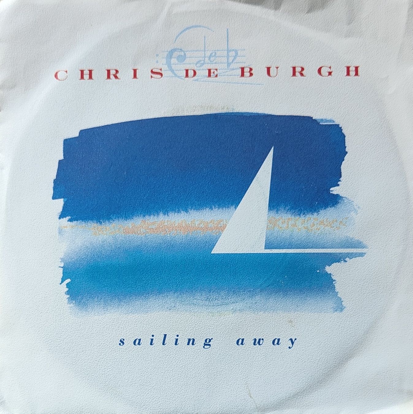 Dischi in vinile: Vinyl-Single Chris De Burgh - Sailing Away – Usato da Langenthal venduto da Modo39