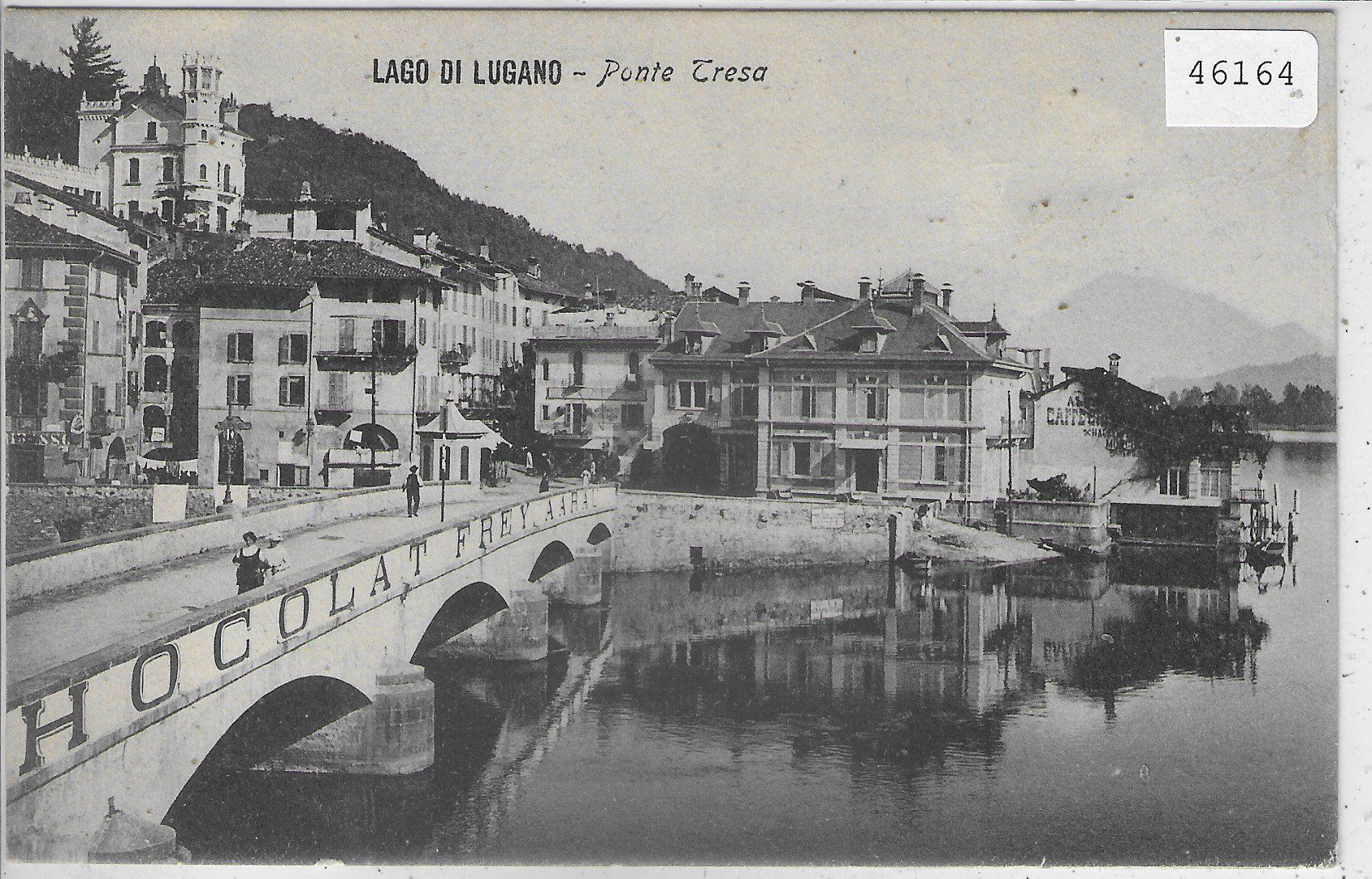 Ansichtskarten: Lago di Lugano - Ponte Tresa – Gebraucht aus Ettingen von Kartenplanet