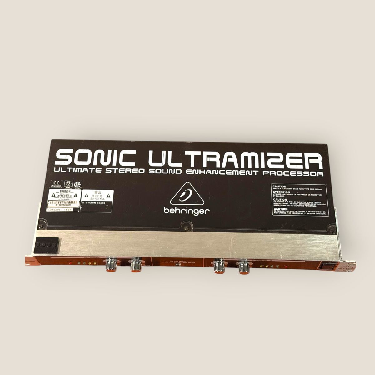 Behringer Equalizer: Behringer Sonic Ultramizer - Studio Sound Enhancement! – Gebraucht aus Lausanne von vas_cdb2