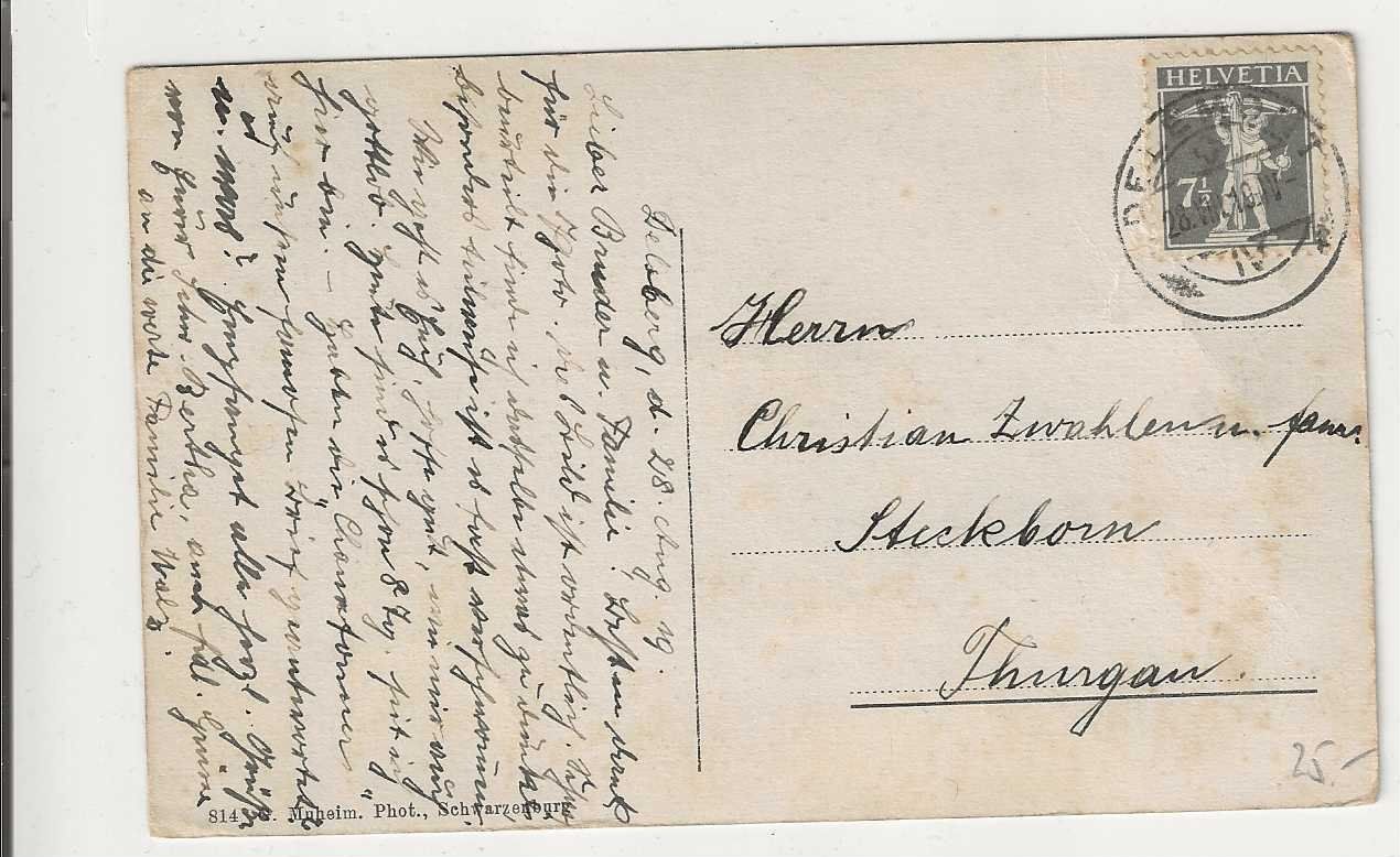 Cartes postales: Guggisberg, 1910 – D'occasion à Spiez par Niesen20 1