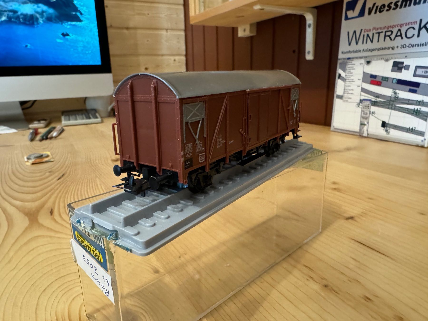 Modellini di ferrovie: 7 Güterwagen spur HO – Usato da Klarsreuti venduto da Sbirolipiero 2