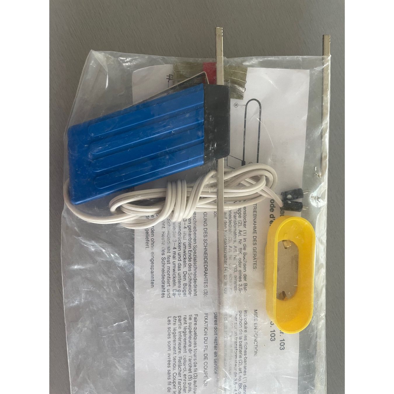 Seghe: Thermosäge Handmod. m. 5m Schneidedraht, Gerwania – Nuovo e nell'imballaggio originale da Amriswil venduto da fit8580 1