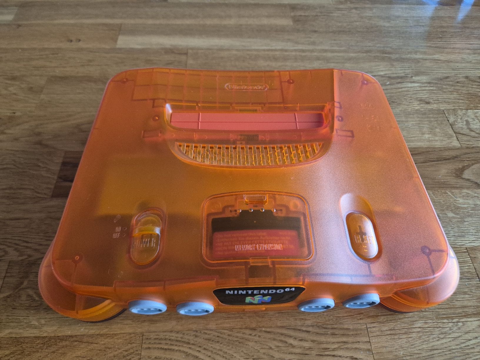 Nintendo Consoles: Nintendo 64 Konsole transparent orange mit Controller – D'occasion à Schenkon par -Conker- 1