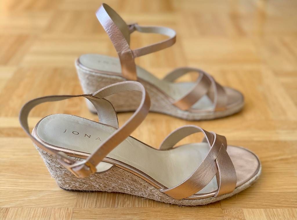Scarpe da donna: Keilsandalen JONAK Gr. 40 roségold – Usato da Biberstein venduto da evolution89 3