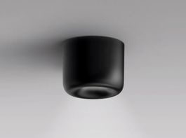 Serien Lighting Deckenleuchte, Aluminium schwarz