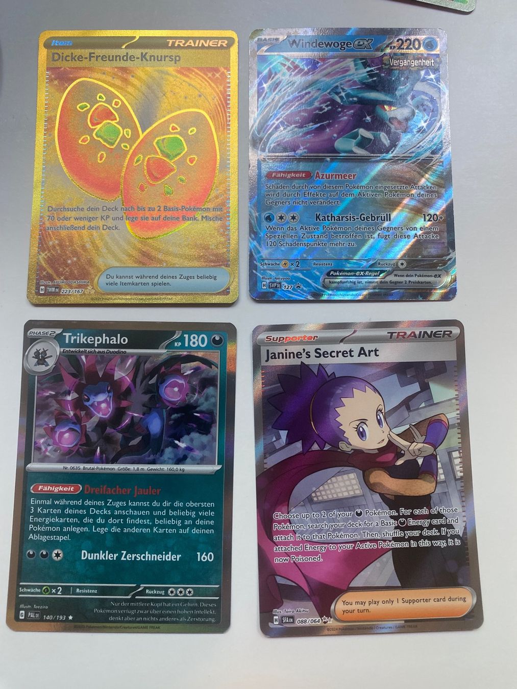 Pokémon Carte collezionabili: Pokemon Karten mix – Usato da Stadel venduto da san_tc6l
